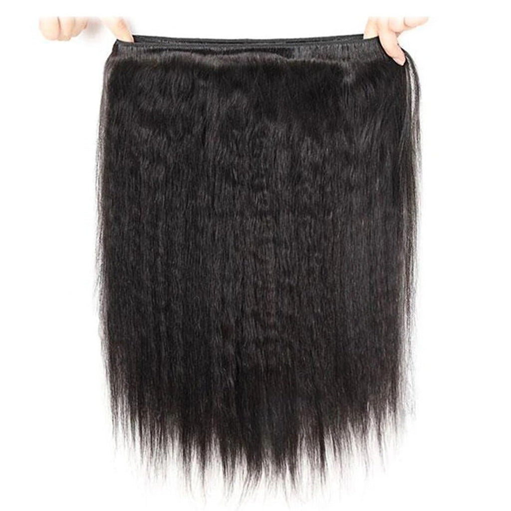Vanlov Hair-100% Virgin Kinky Straight Hair Human Hair 3 Bundles