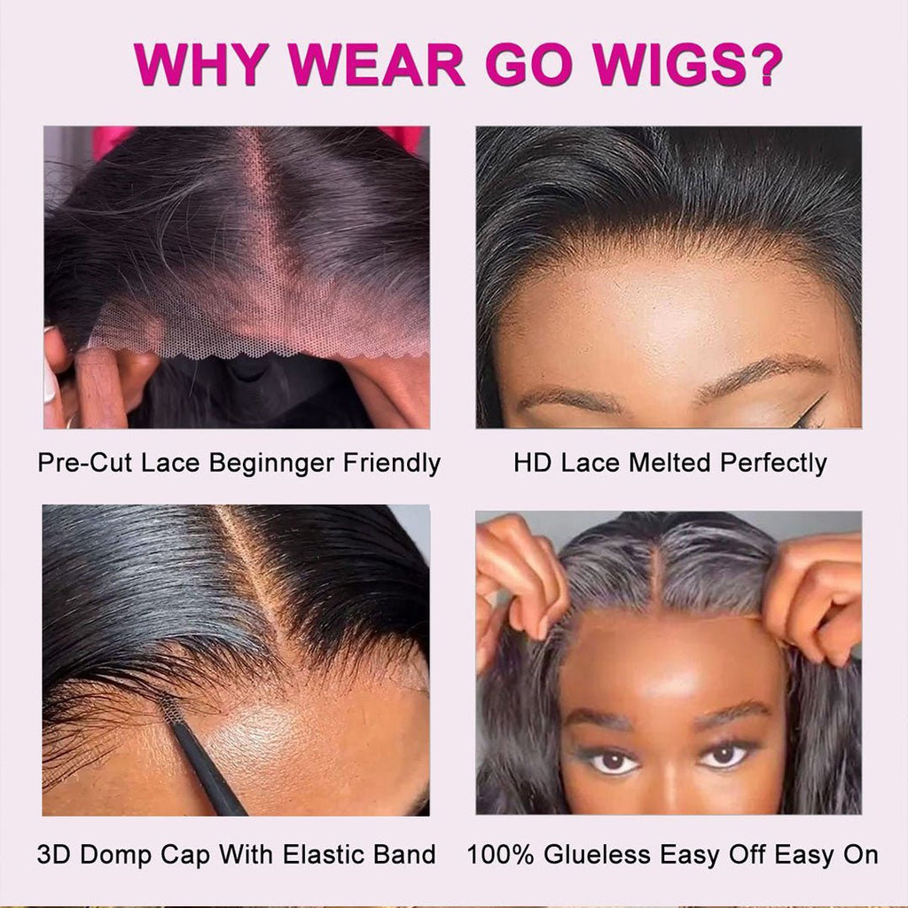 Vanlov Hair-High Density HD Glueless Lace Wig Loose Deep Wigs Human Hair 4x4/5x5/4x6 Glueless