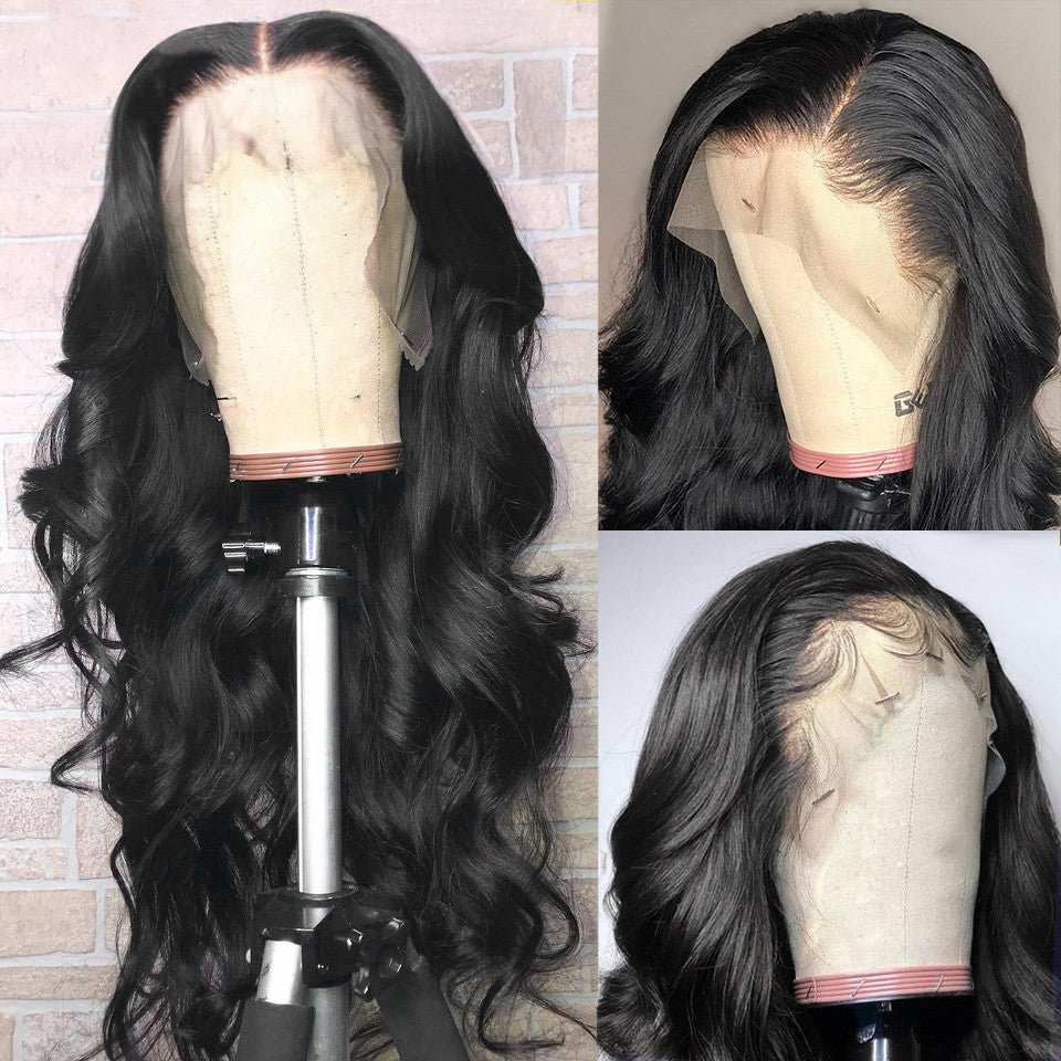 Vanlov Hair-Unprocessed Body Wave Hair Full Lace Wig Human Hair Full Lace Wig 10-36 inch High Quality