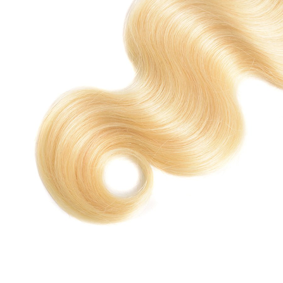 Vanlov Hair-Vanlov Hair 5 Bundles 613 Blonde Body Wave 100% Virgin Human Hair