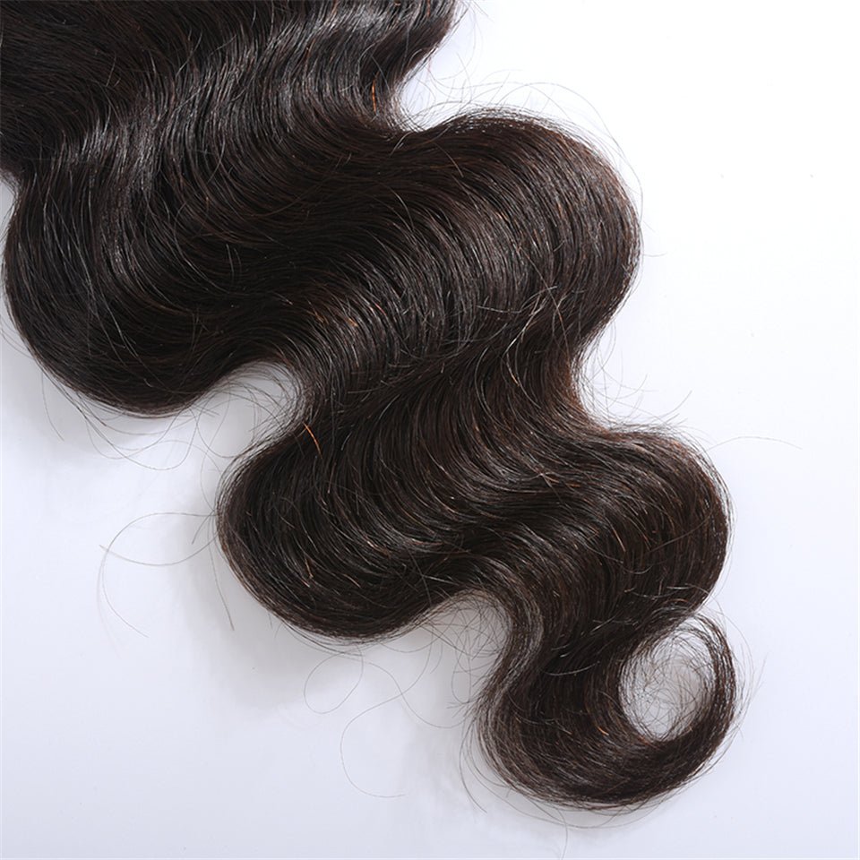 Vanlov Hair-Vanlov Hair Virgin Human Hair Body Wave 4X4 Closure Free Part