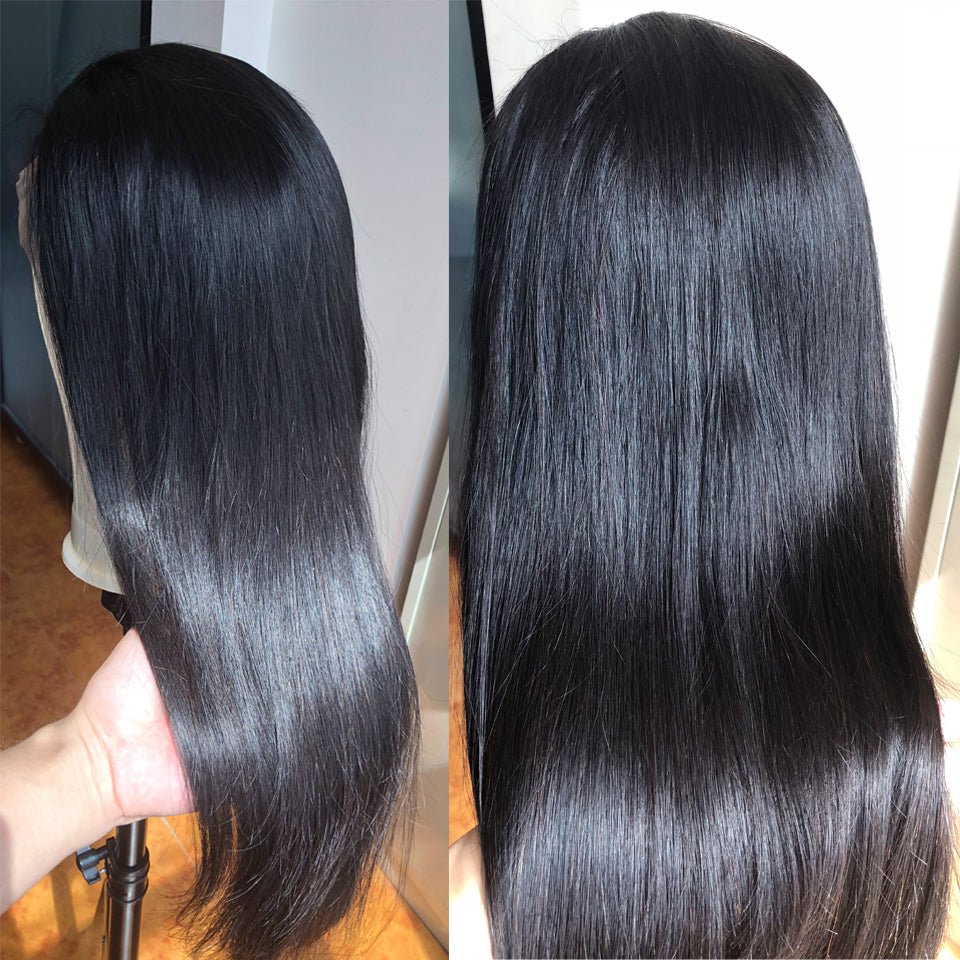 Vanlov Hair-Vanlov Hair Virgin Human Hair Straight lace front wigs human hair